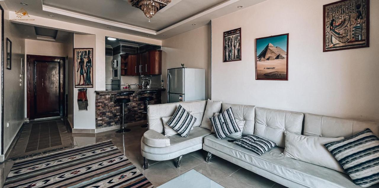 Queen Pyramids View Apartment El El Cairo Exterior foto