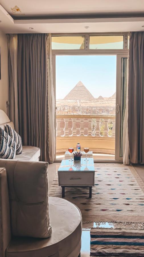 Queen Pyramids View Apartment El El Cairo Exterior foto