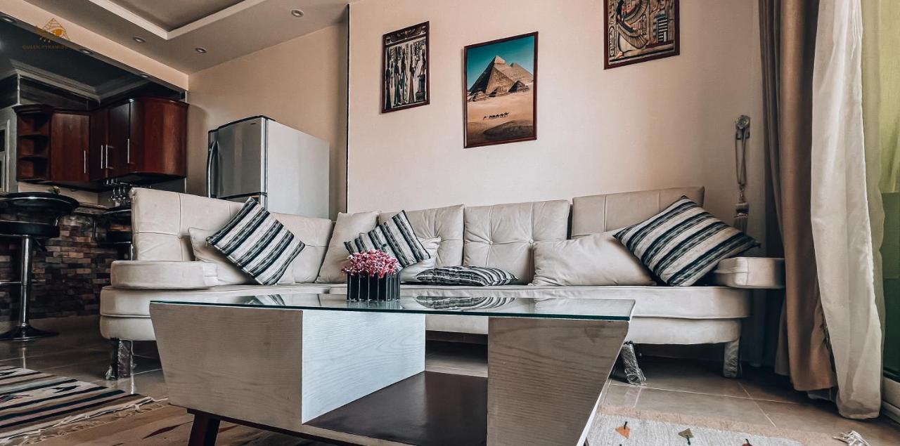 Queen Pyramids View Apartment El El Cairo Exterior foto